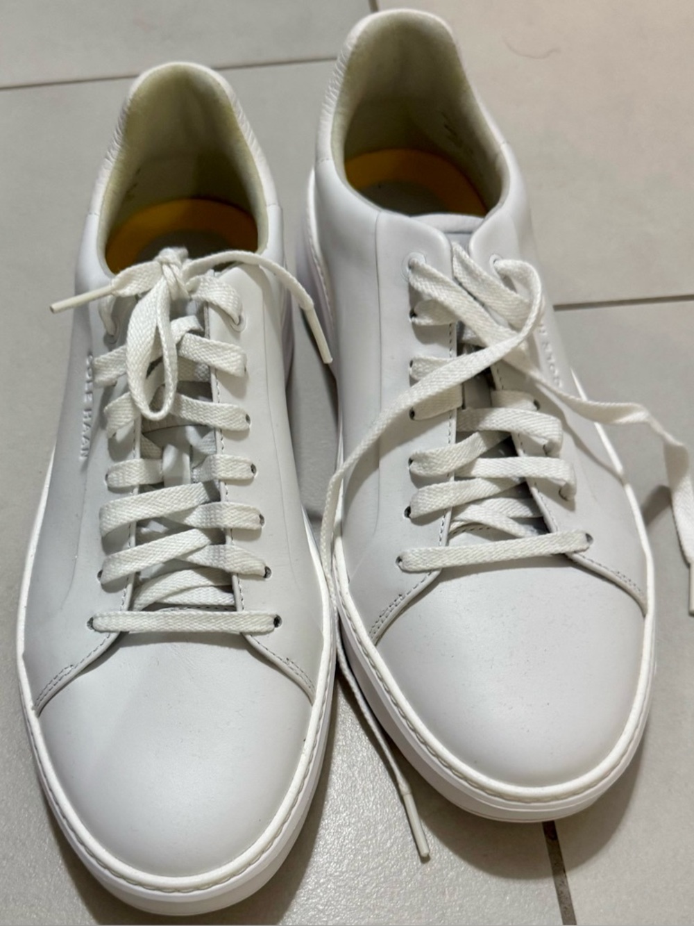 Cole Haan GrandPrø Topspin Sneakers Optic White Mens Size 10 $160 Retail